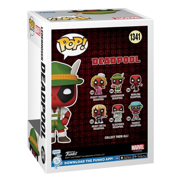 Deadpool Parody POP! 1341 Figura in vinile Lederhosen 9 cm