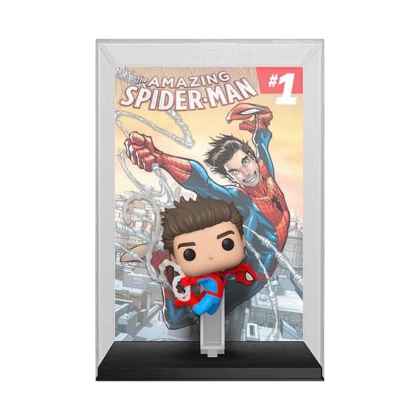 Marvel POP! Figura in vinile con copertina a fumetti The Amazing Spider-Man #1 9 cm