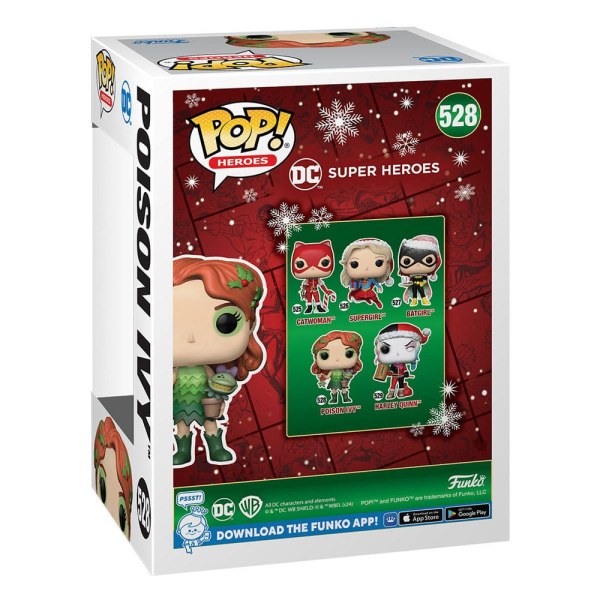 DC Comics POP! 528 Heroes Figurina in vinile Holiday '24- Poison Ivy 9 cm