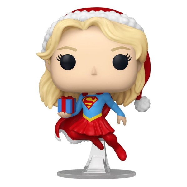 DC Comics POP! 526 Heroes Figurina in vinile Holiday '24- Supergirl 9 cm