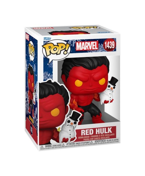 Marvel POP! 1439 Figurina in vinile Holiday Red Hulk 9 cm