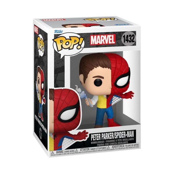 Marvel POP! 1432 Figurina in vinile Split- Spider/Parker 9 cm