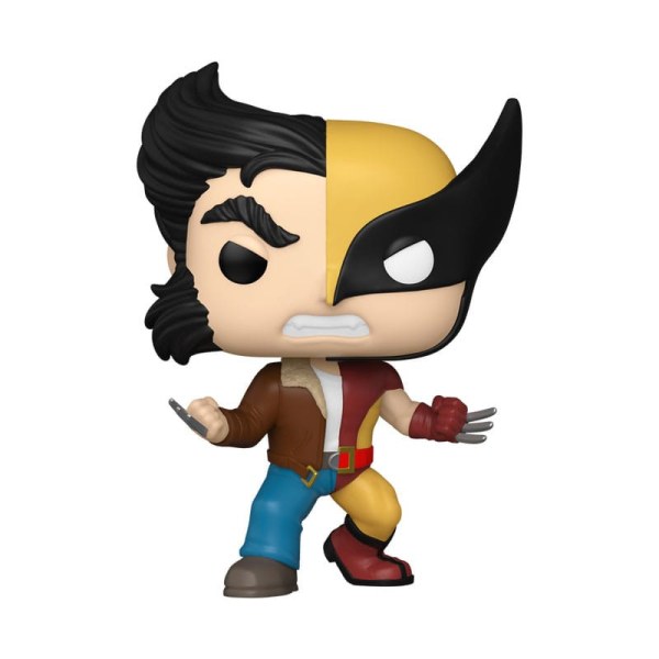 Marvel POP! 1437 Figurina in vinile Split- Wolverine/Logan 9 cm