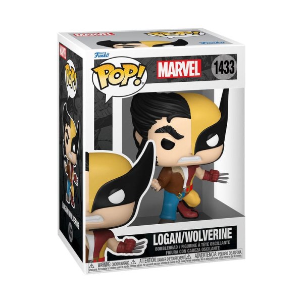 Marvel POP! 1437 Figurina in vinile Split- Wolverine/Logan 9 cm