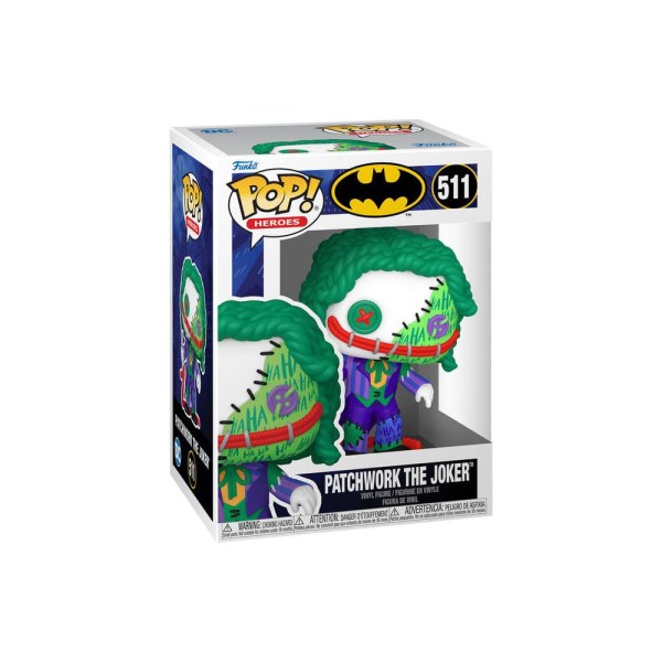DC Comics POP! 511 Movies Figurina in vinile Patchwork - Joker 9 cm