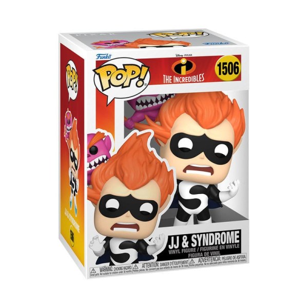 POP del 20° anniversario di Les Indestructibles! 1506 Figurina in vinile JJ e la sindrome 9 cm