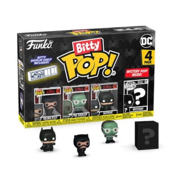 Batman 85th Anniversary pack 4 statuette Bitty POP! Vinile Catwoman 2,5 cm