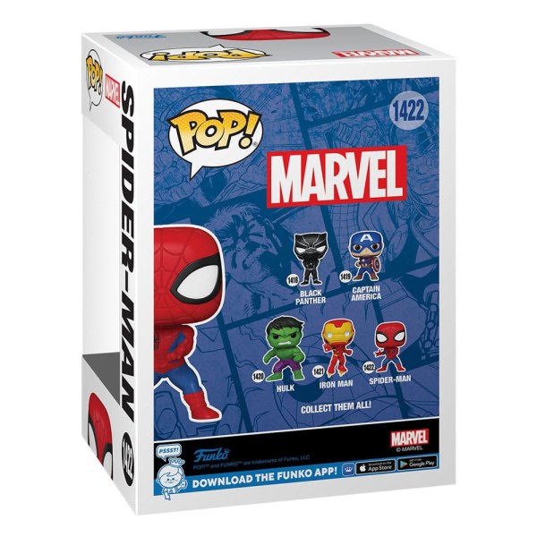 Marvel New Classics POP! 1422 Figura in vinile Spider-Man 9 cm