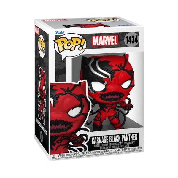 Marvel POP! 1434 Figurina in vinile Carnageized - Black Panther 9 cm