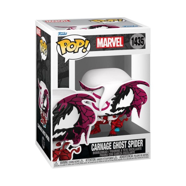 Marvel POP! 1435 Figurina in vinile Carnageized - Ghost Spider 9 cm