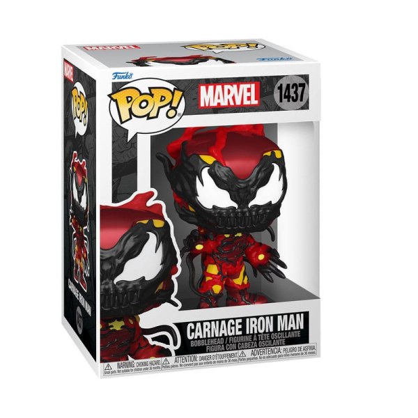Marvel POP! 1437 Figurina in vinile Carnageized - Iron Man 9 cm