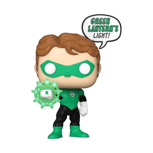 DC Comics POP! 530 Heroes Figura in vinile Lanterna Verde(Attenzione)(GW) 9 cm
