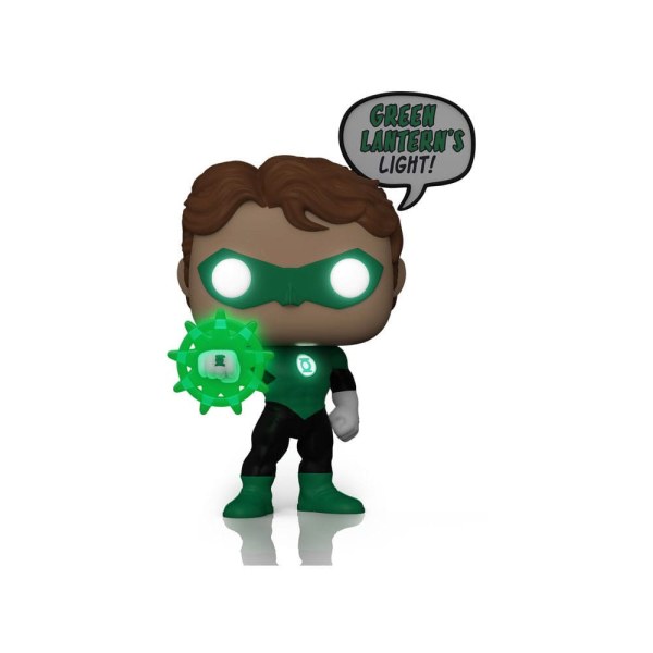 DC Comics POP! 530 Heroes Figura in vinile Lanterna Verde(Attenzione)(GW) 9 cm