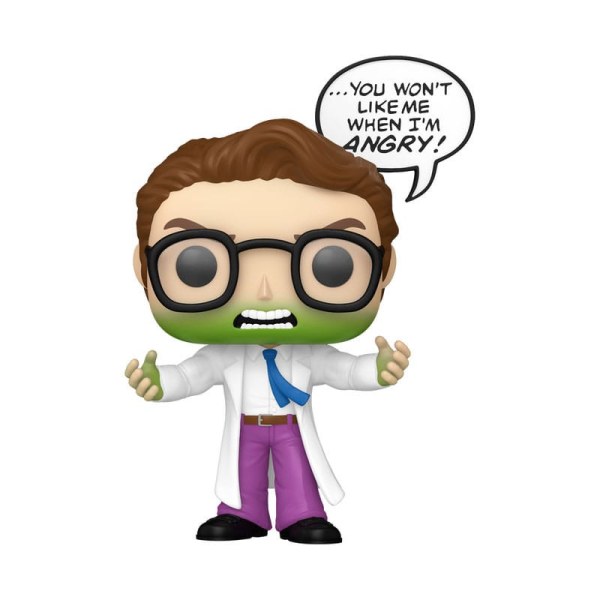 Marvel Comics POP! 1417 Marvel Figurina in vinile Bruce Banner (Non farmi arrabbiare) 9 cm