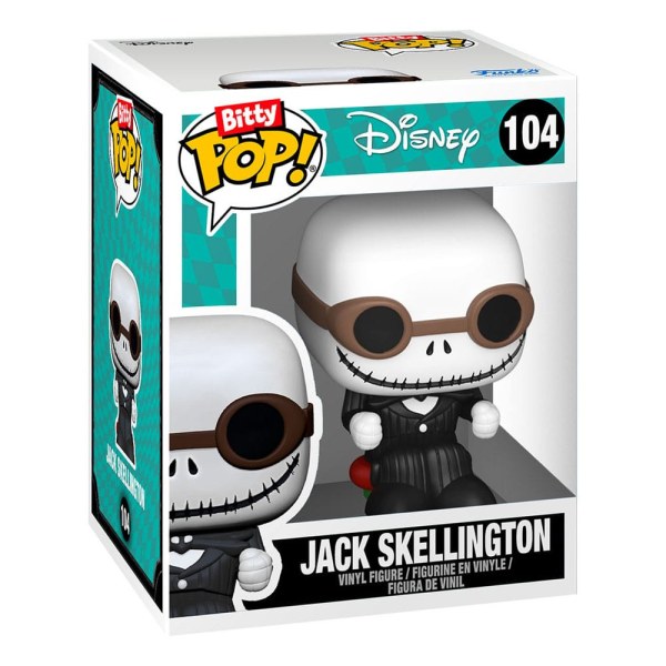 Il Natale prima Natale POP! Rides Figura in vinile Jack Skellington con motoslitta 1"