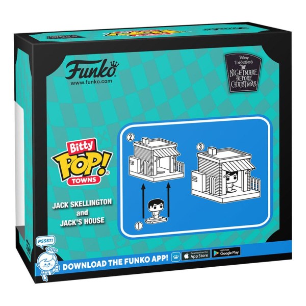 La statuetta in Natale prima di Natale Bitty POP! Town Jack at Home
