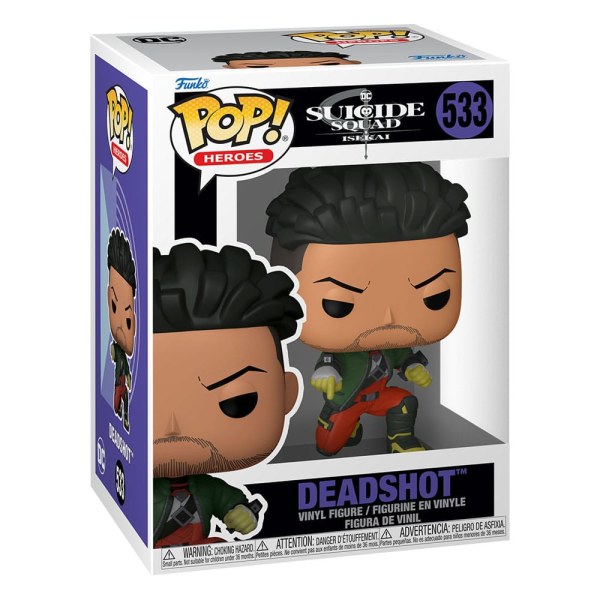 Suicide Squad Isekai POP! 533 Animazione Figura in vinile Deadshot 9 cm