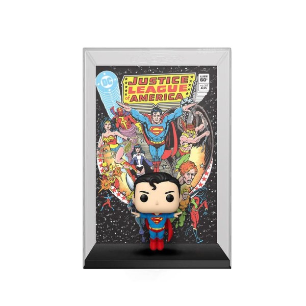 DC Comics POP! 19 Copertina del fumetto Figura in vinile Justice League of America Superman 9 cm
