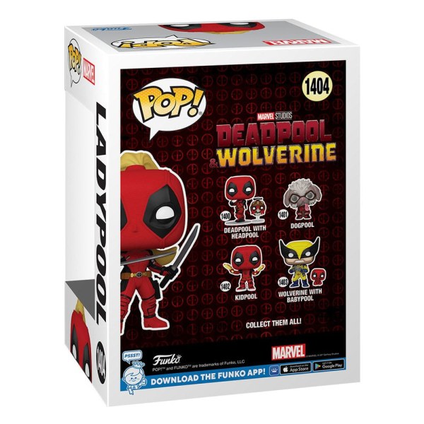 Deadpool 3 POP! 1404 Marvel Figurina in vinile Ladypool 9 cm