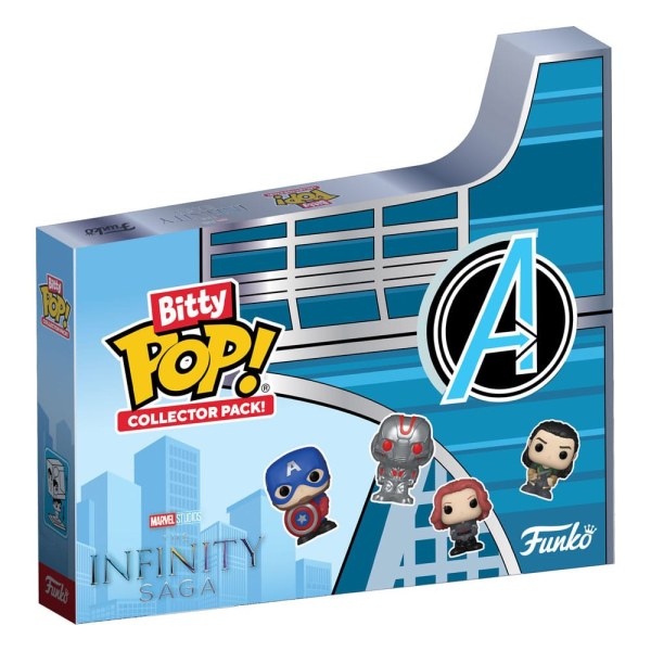 Marvel pack 12 Bitty POP figurine! Vinile Infinity Saga 2,5 cm
