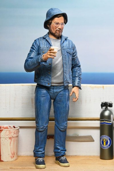 Jaws Ultimate Matt Hooper Amity Arrival 50° anniversario 18 cm Figura