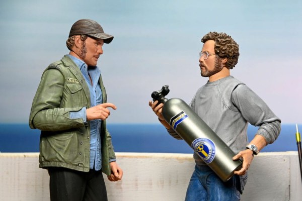 Jaws Ultimate Matt Hooper Amity Arrival 50° anniversario 18 cm Figura