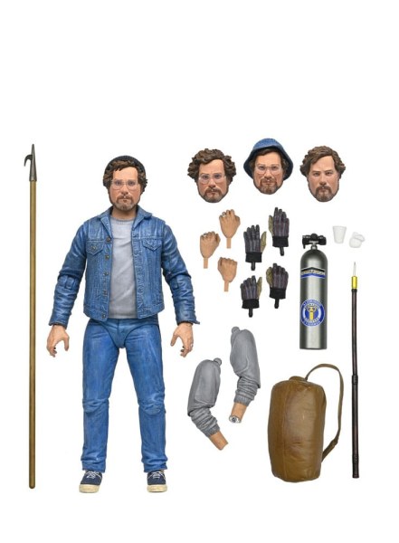 Jaws Ultimate Matt Hooper Amity Arrival 50° anniversario 18 cm Figura