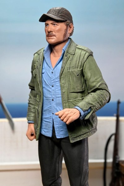 Jaws Ultimate Sam Quint 50° anniversario Figura 18 cm