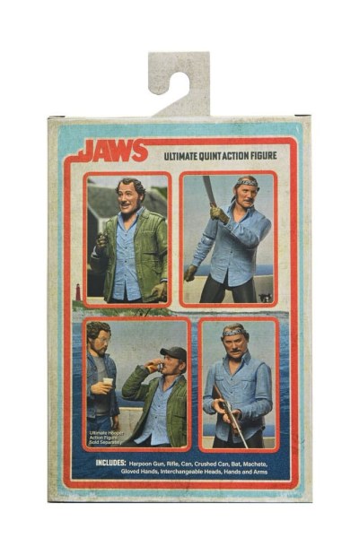 Jaws Ultimate Sam Quint 50° anniversario Figura 18 cm
