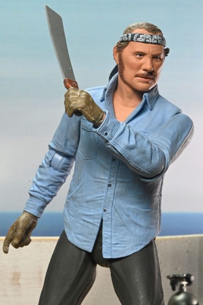 Jaws Ultimate Sam Quint 50° anniversario Figura 18 cm
