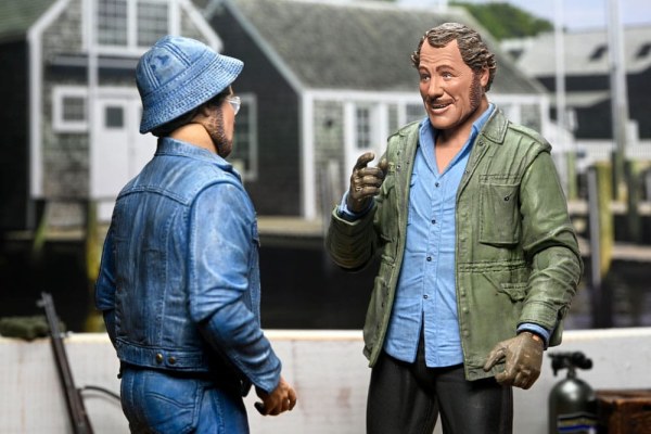 Jaws Ultimate Sam Quint 50° anniversario Figura 18 cm