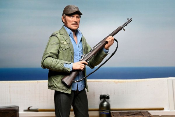 Jaws Ultimate Sam Quint 50° anniversario Figura 18 cm