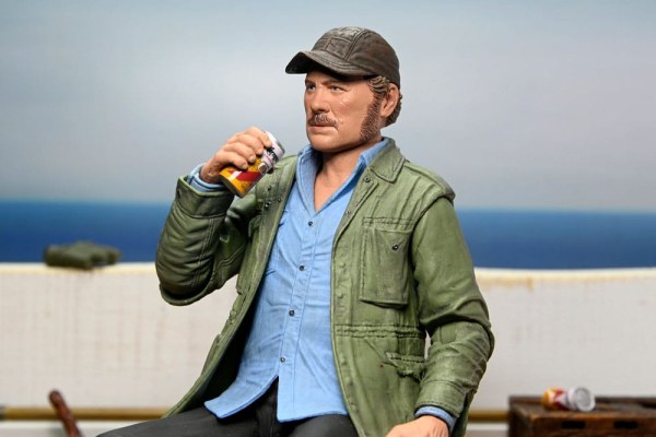 Jaws Ultimate Sam Quint 50° anniversario Figura 18 cm