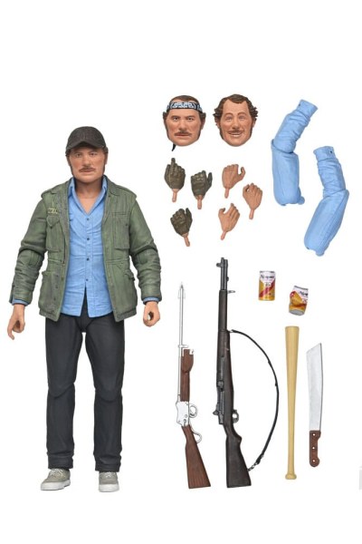 Jaws Ultimate Sam Quint 50° anniversario Figura 18 cm