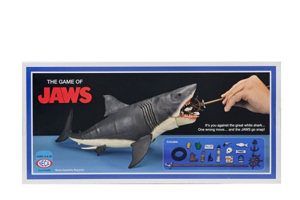 Figurina Jaws 12" Testa a coda Il gioco di Jaws 50° anniversario 38 cm