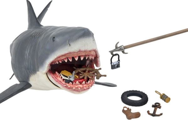 Figurina Jaws 12" Testa a coda Il gioco di Jaws 50° anniversario 38 cm
