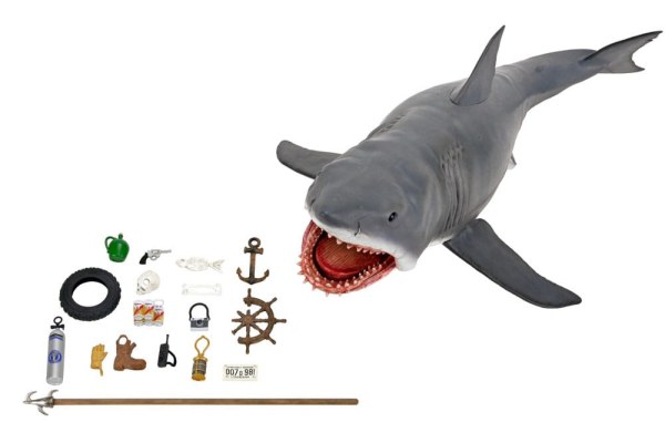 Figurina Jaws 12" Testa a coda Il gioco di Jaws 50° anniversario 38 cm