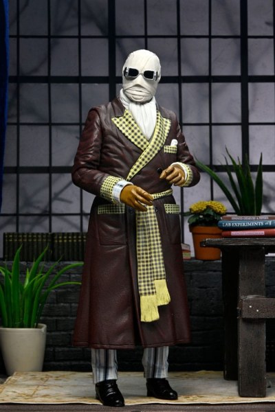 Figurina Universal Monsters Ultimate Invisible Man (Kemp House) (Colore) 18 cm