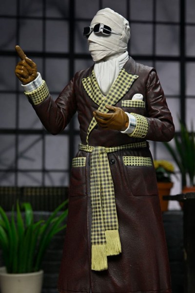 Figurina Universal Monsters Ultimate Invisible Man (Kemp House) (Colore) 18 cm