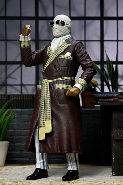 Figurina Universal Monsters Ultimate Invisible Man (Kemp House) (Colore) 18 cm