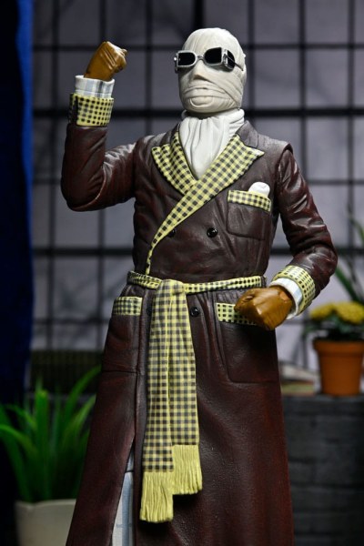 Figurina Universal Monsters Ultimate Invisible Man (Kemp House) (Colore) 18 cm
