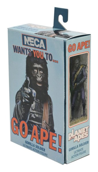 Il pianeta delle scimmie Ultimate Gorilla Soldier figura da 18 cm