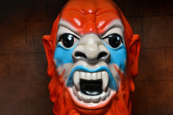 Replica della maschera in lattice Deluxe Beastman di Masters of the Universe