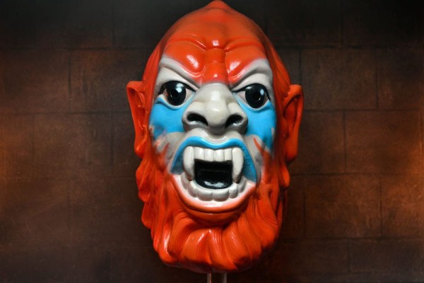 Replica della maschera in lattice Deluxe Beastman di Masters of the Universe