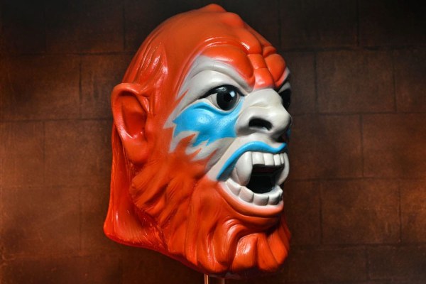 Replica della maschera in lattice Deluxe Beastman di Masters of the Universe
