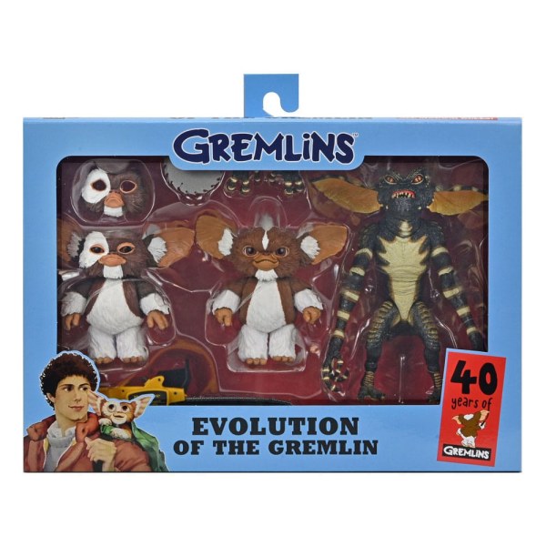 Figurine Gremlins Evolution of a Gremlin 40th Anniversary Box Set 18 cm