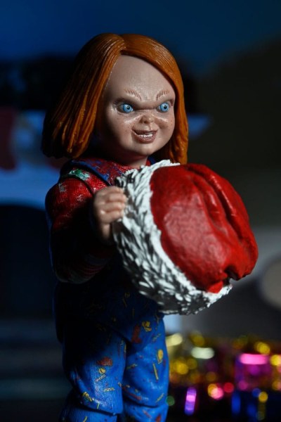 Chucky Child's play figurina Ultimate Chucky (edizione festiva) 18 cm