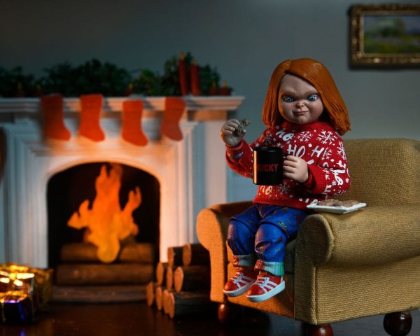 Chucky Child's play figurina Ultimate Chucky (edizione festiva) 18 cm