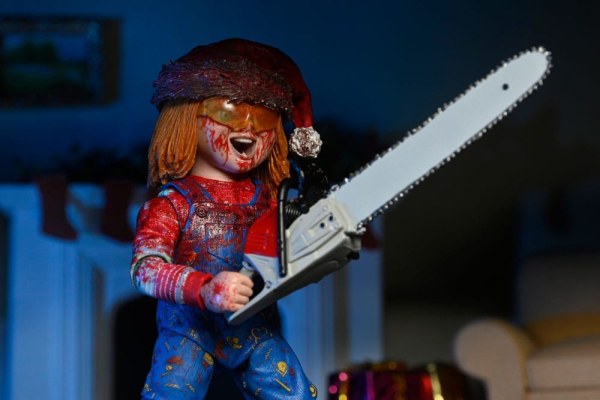 Chucky Child's play figurina Ultimate Chucky (edizione festiva) 18 cm