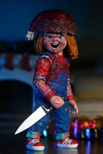 Chucky Child's play figurina Ultimate Chucky (edizione festiva) 18 cm